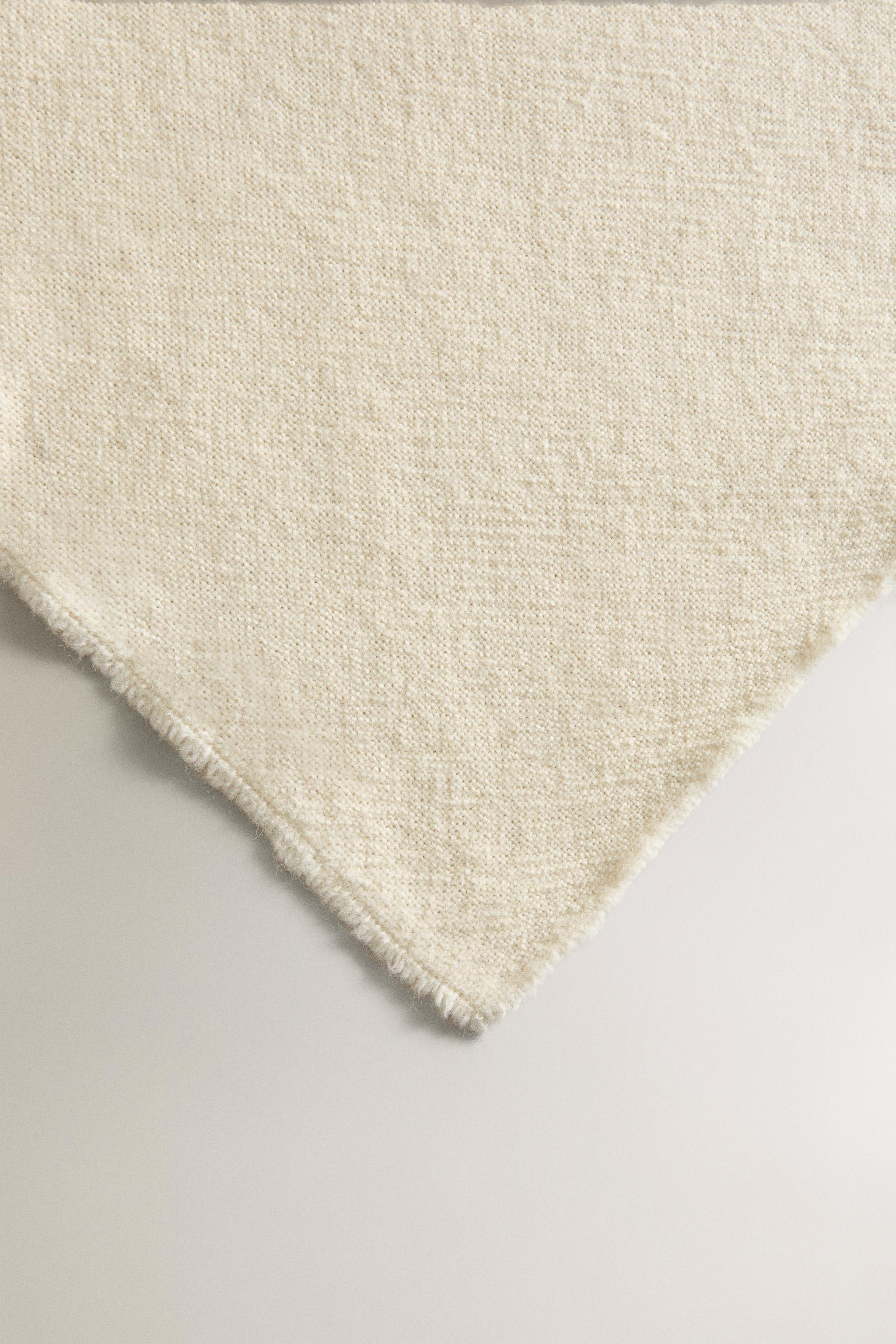 FRINGED SOFT BLANKET